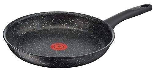 Tefal Everest Stone Fry Pan With Thermospot, Aluminium Effect - 24 cm