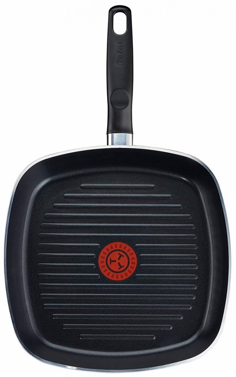 Tefal Extra Thermo-spot  Non Stick Grill Pan, 26 cm - Black