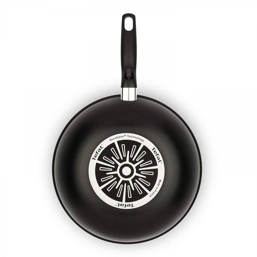 Tefal Extra Thermo-spot  Non Stick Stirfry Pan, 28 cm - Black