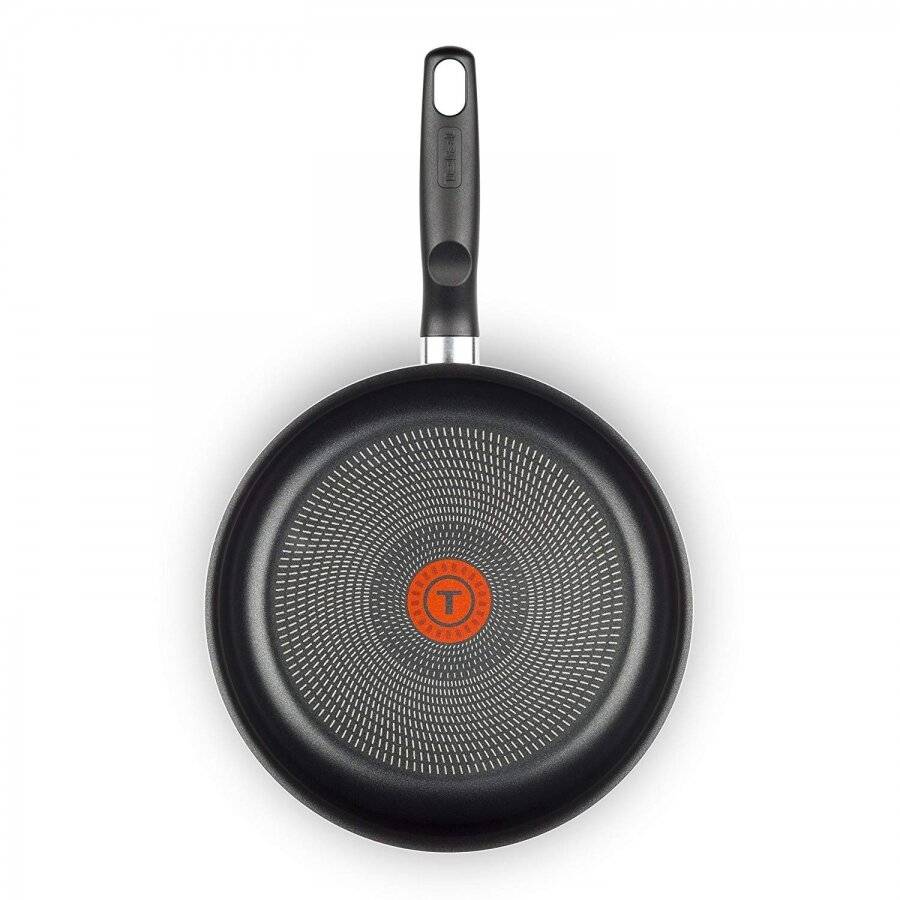 Tefal Extra Thermo-Spot Twin Fry Pan Set, 20/26 cm - Black