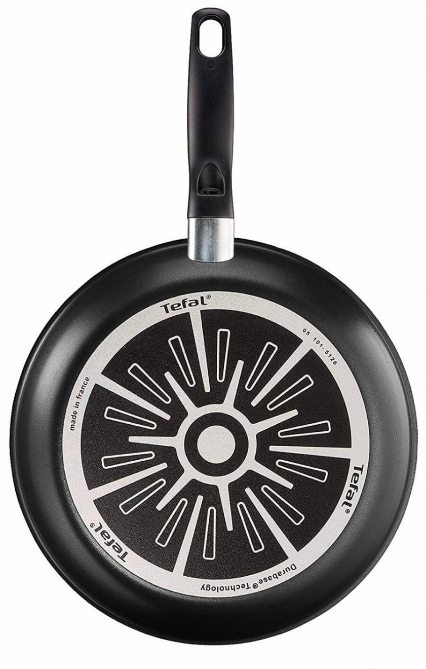 Tefal Extra Thermo-Spot Twin Fry Pan Set, 20/26 cm - Black