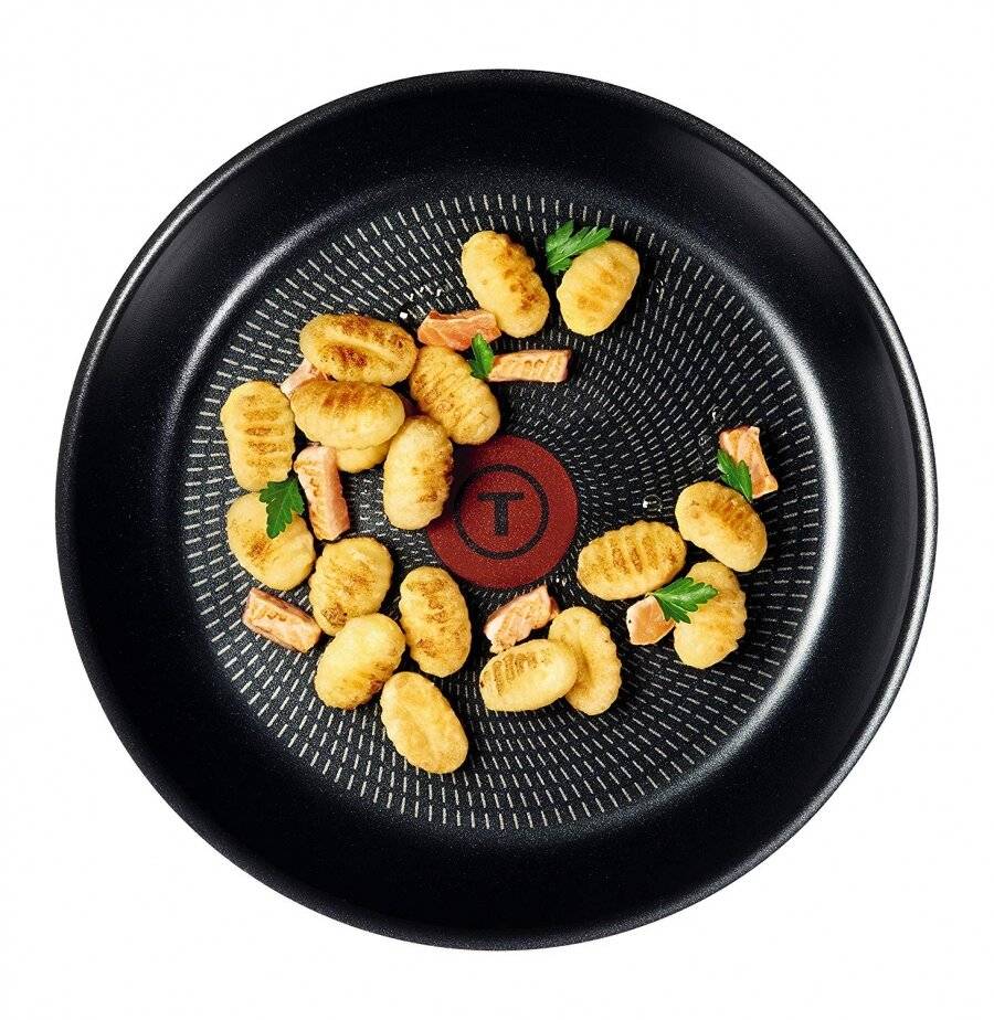 Tefal Extra Thermo-Spot Twin Fry Pan Set, 20/26 cm - Black