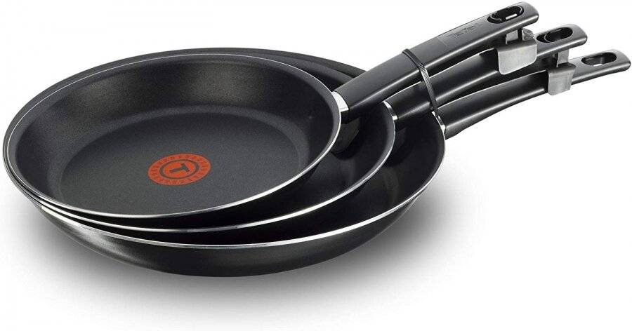 Tefal First Cook Set of 3 Nonstick Frying pans -18/22/26 cm