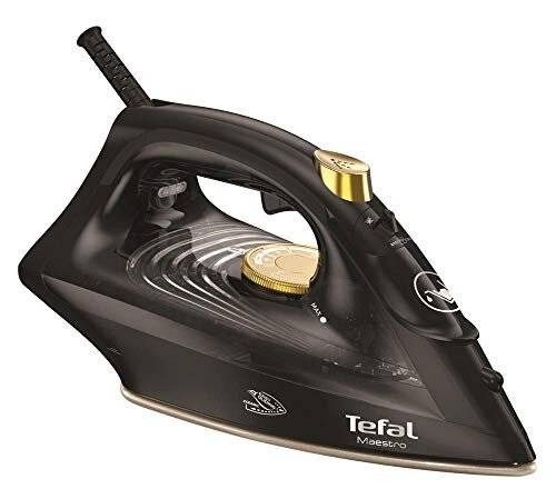 Tefal FV1869 Maestro Easy Gliding Anti-Calc Steam Iron - Black/Gold