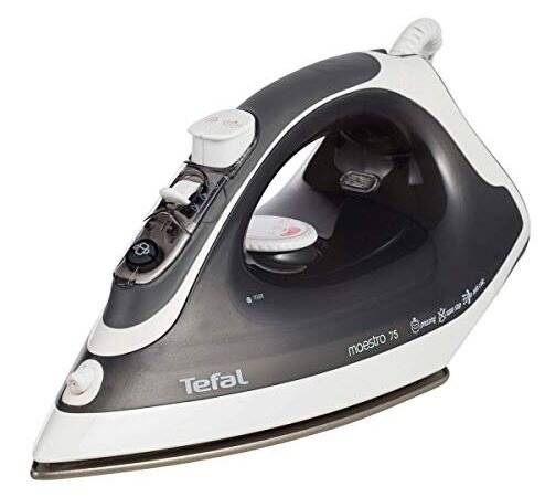 Tefal FV3775 Ceramic Soleplate Steam Iron, 2300 W, Black