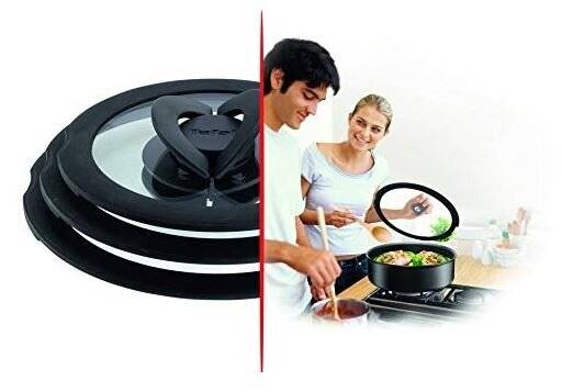 Tefal Glass Lid Set - 16 / 18 / 20 cm For saucepans