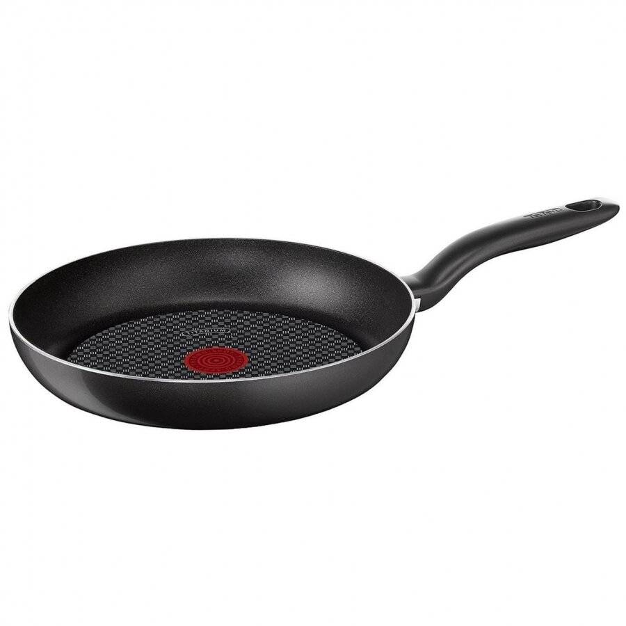 Tefal Hard Titanium+ Nonstick Induction Frying Pan - 28 cm, Black