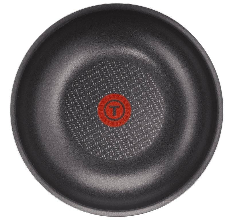 Tefal Ingenio Essential Non-Stick 26 cm Thermo spot Wok, Black