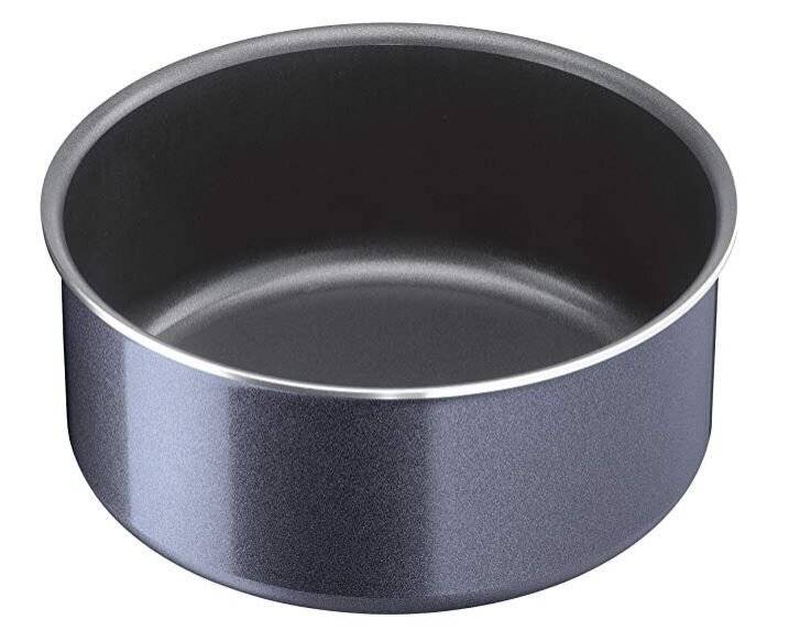 Tefal Ingenio Elegance Set of 3 Aluminium Pans and 1 Handle - Grey