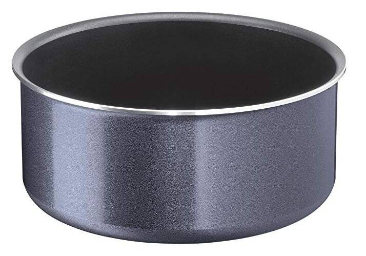 Tefal Ingenio Elegance Set of 3 Aluminium Pans and 1 Handle - Grey