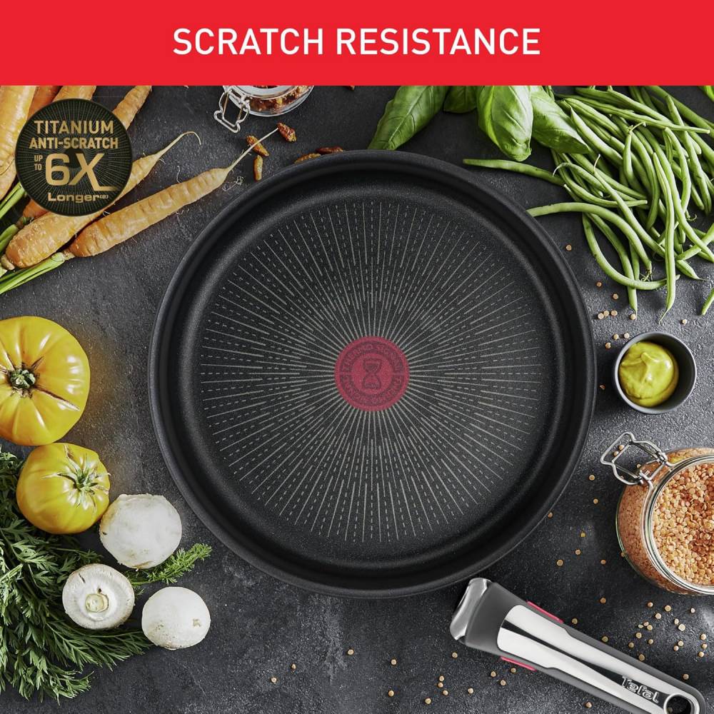 Tefal Ingenio Preference On 15pc Stainless Steel Nonstick Cookware Set