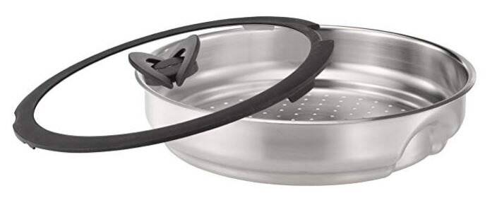 Tefal Ingenio Steamer insert With Glass Lid - 24 cm