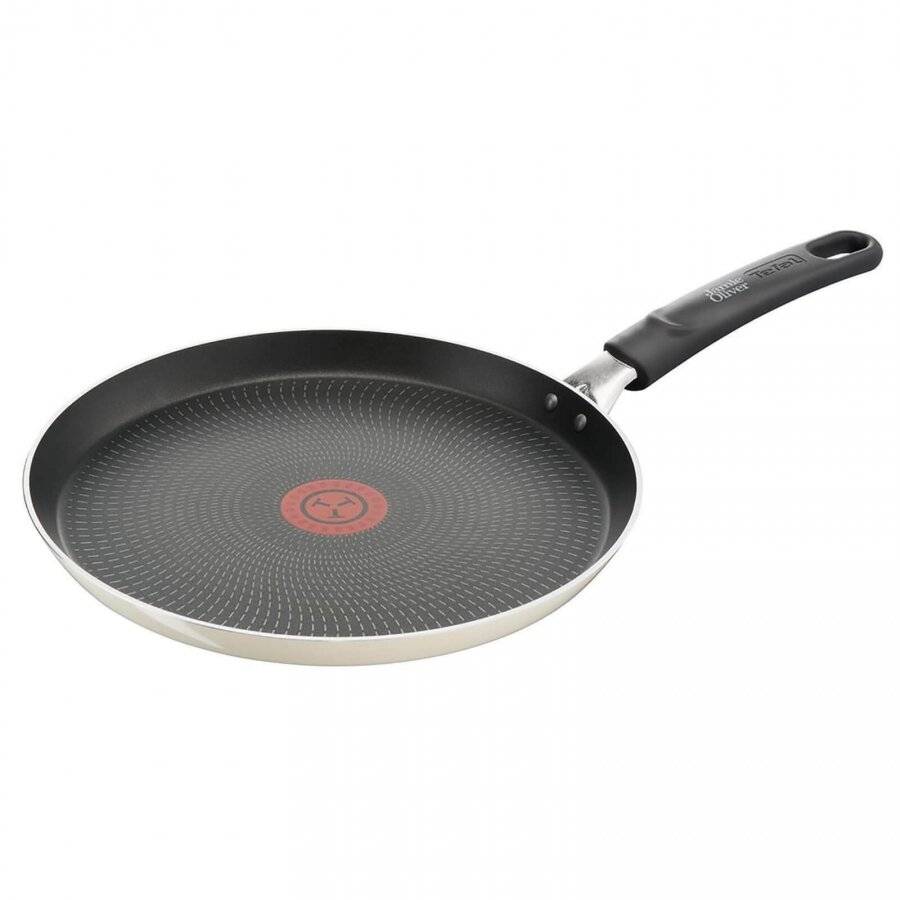 Jamie Oliver Hard Enamel Thermo-spot Pancake and Crepe Pan - 25cm