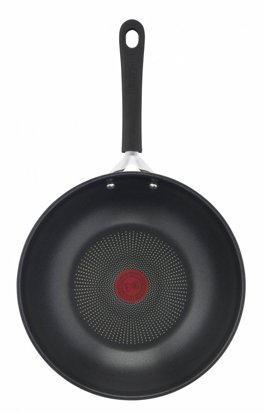 Tefal Jamie Oliver Stainless Steel Non-Stick 28cm Induction Wok