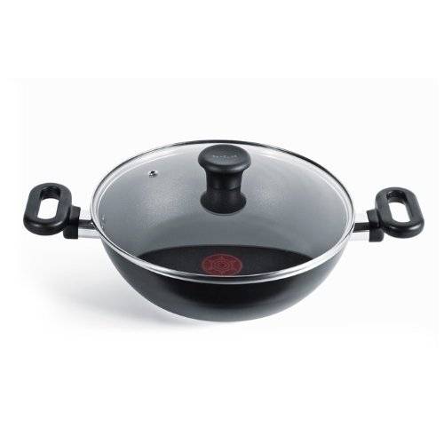 Tefal Madras Collection Nonstick 26 cm Kadhai With Lid