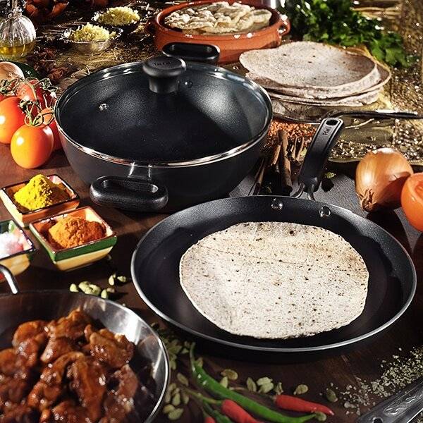 Tefal Madras Collection Nonstick, 30 cm Chapati Pan