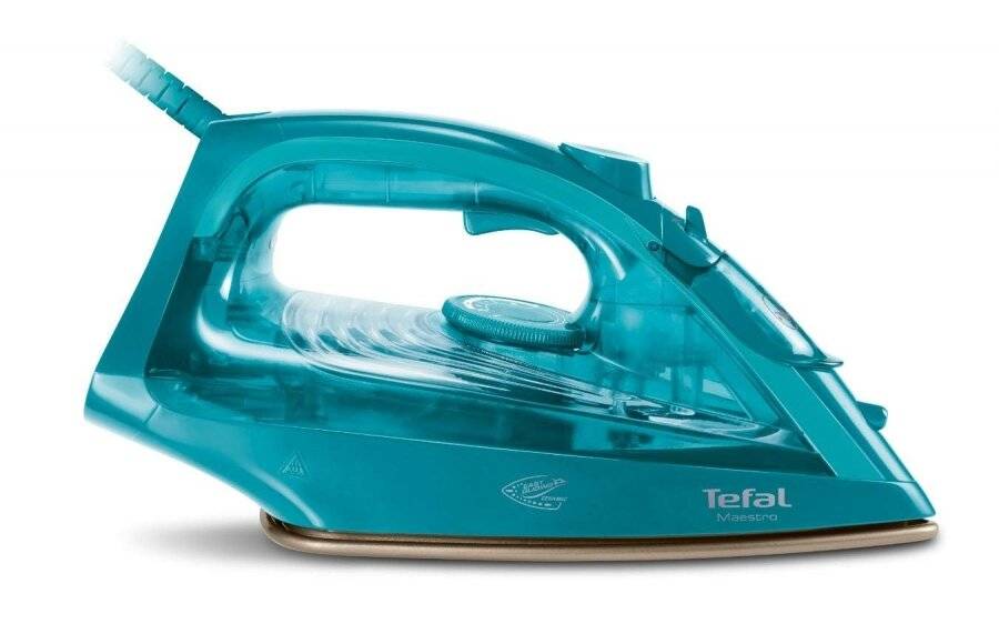 Tefal Maestro FV1847 Steam Iron , 2400 watt - Green and Blue