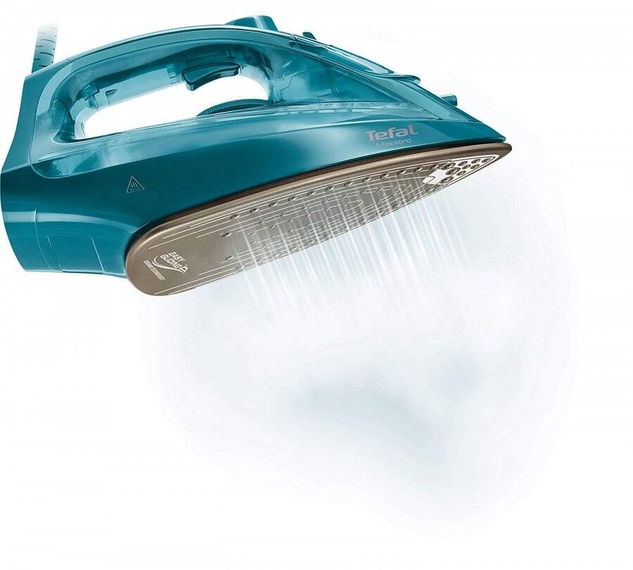 Tefal Maestro FV1847 Steam Iron , 2400 watt - Green and Blue