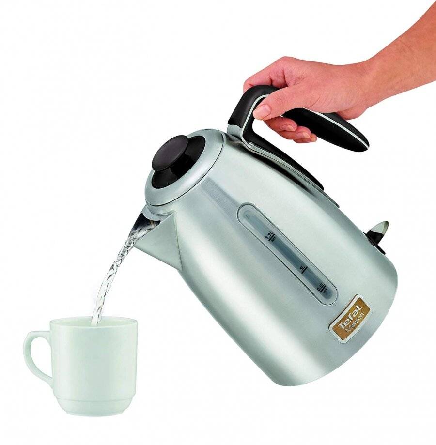 Tefal Maison 3KW Anti-Scale Cordless Kettle, 1.7 L - Chalk Board Black