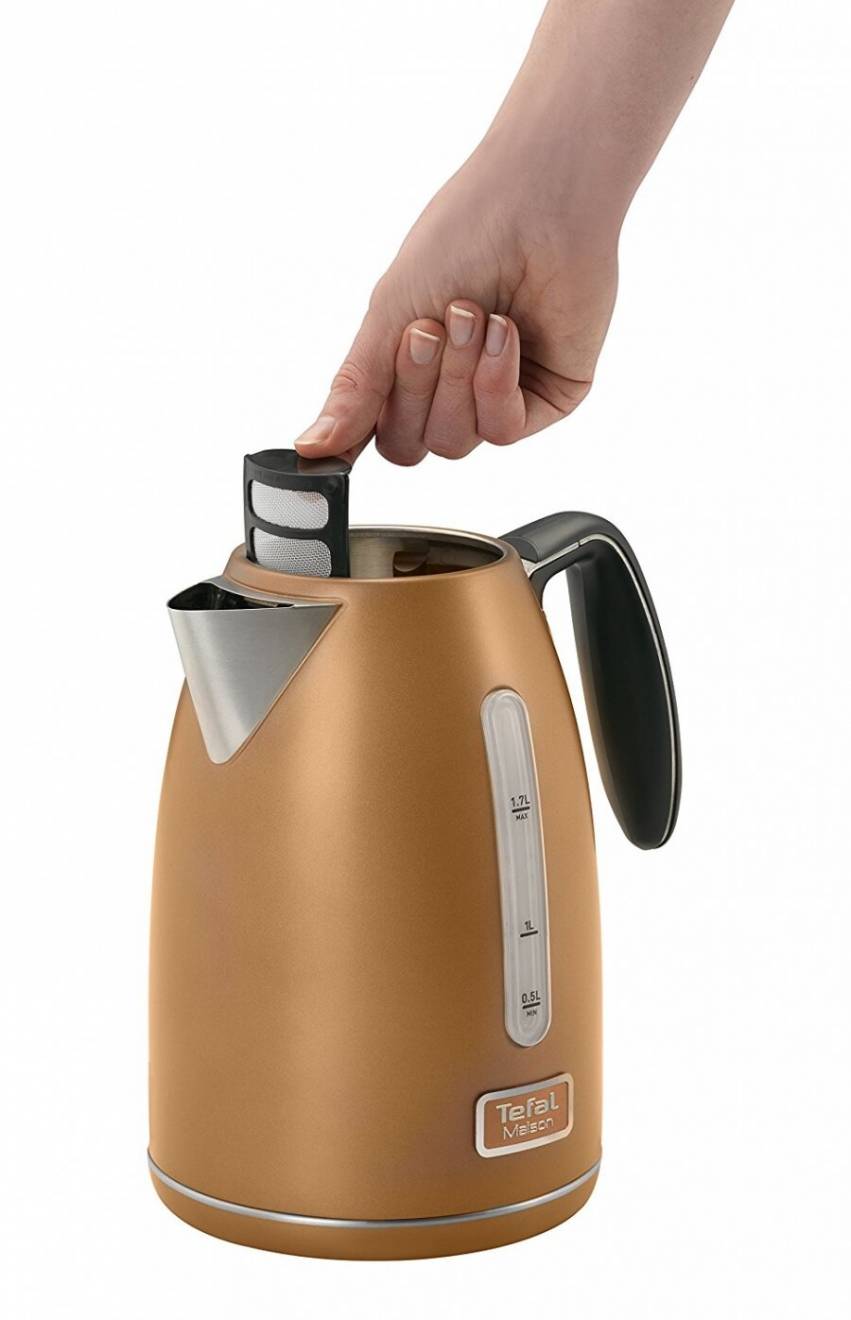 Tefal Maison Stainless Steel Kettle - 1.7 L / Copper