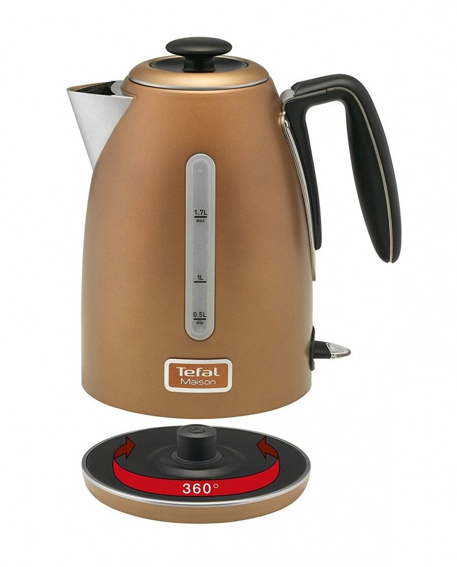 Tefal Maison Stainless Steel Kettle - 1.7 L / Copper