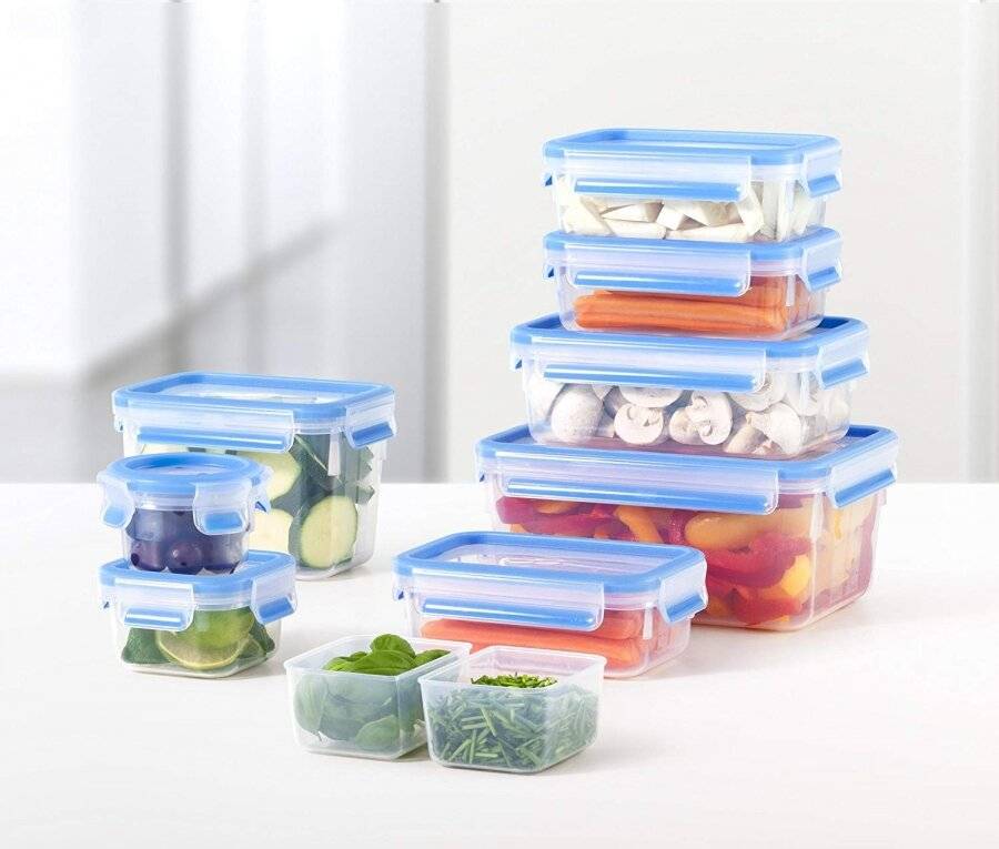 Tefal Master Seal Fresh Food Storage, 3.7 L, 5-Piece Set