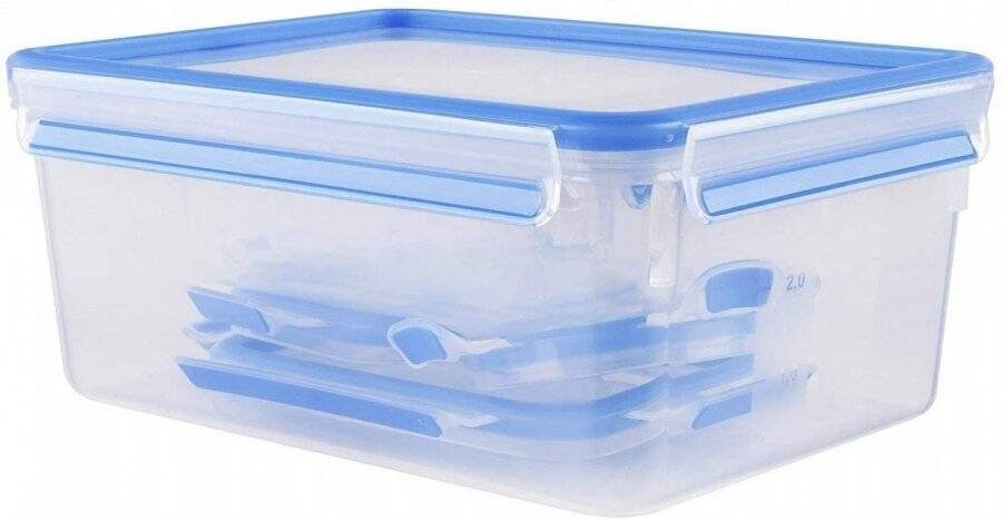 Tefal Master Seal Fresh Food Storage, 3.7 L, 5-Piece Set