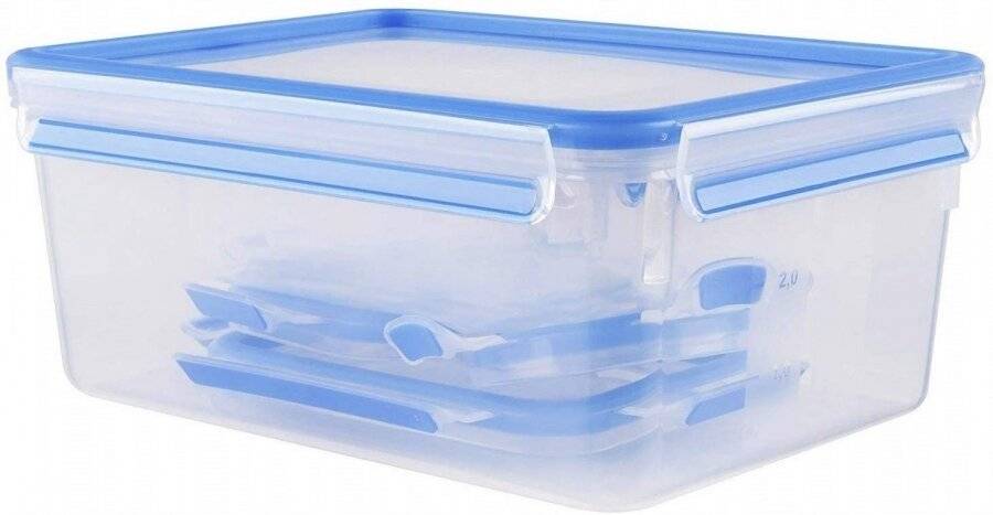 Tefal Master Seal Fresh Food Storage, 3.7 L, 5-Piece Set