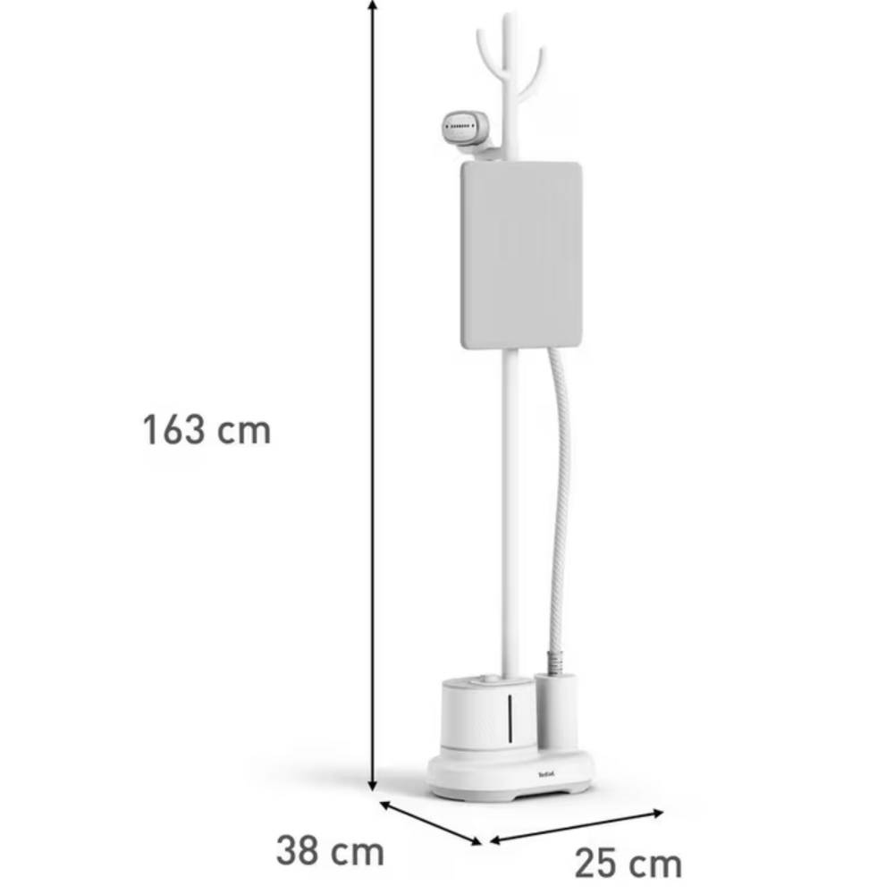 Tefal Origin Home Upright IT3260G0 Garment Steamer, 2000w, 1.4L, White