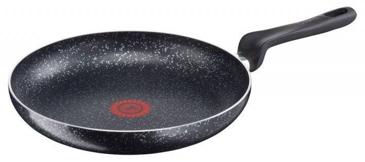 Tefal Origins B3700502 Non Stick Aluminium Deep Fry Pan, Black - 26 cm