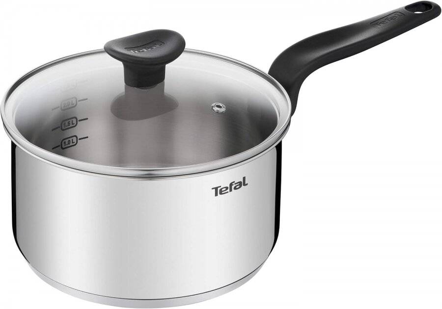 Tefal Primary Inox Induction Saucepan Stainless Steel 20 cm/ 3 Litre