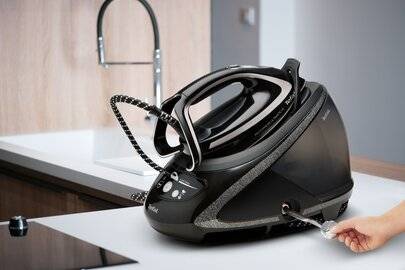 Tefal Pro Express Ultimate Steam Generator Iron, Black, 1.9 liters