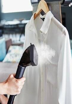 TEFAL Pro Style Care IT8460 Upright Garment Steamer, Black & Copper
