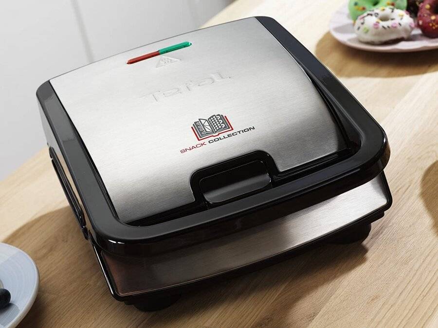 Tefal SW852D27 Snack Collection Sandwich and Snack Maker - Black