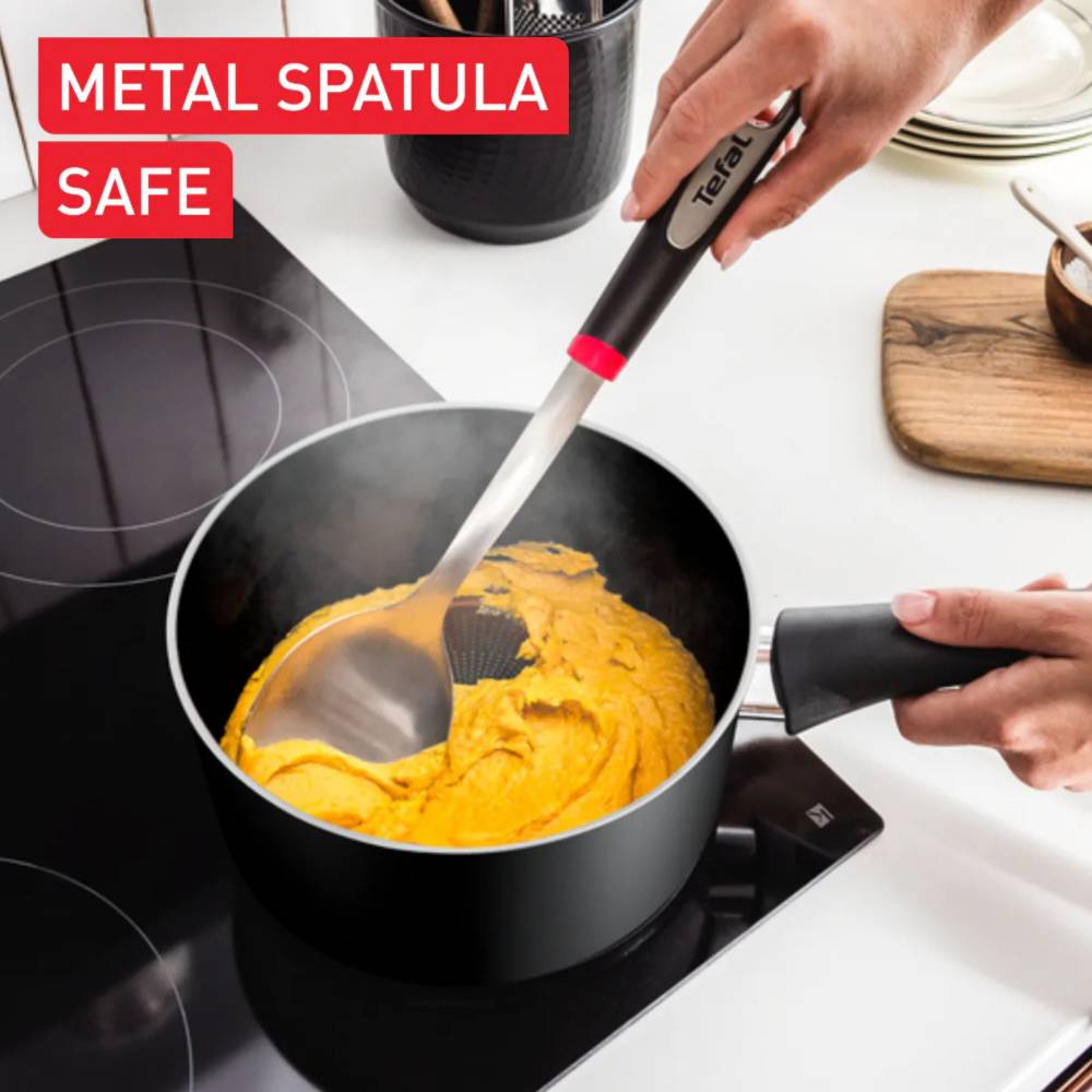 Tefal Titanium Essential B941S544 Non-stick 5pc Cookware Set - Black