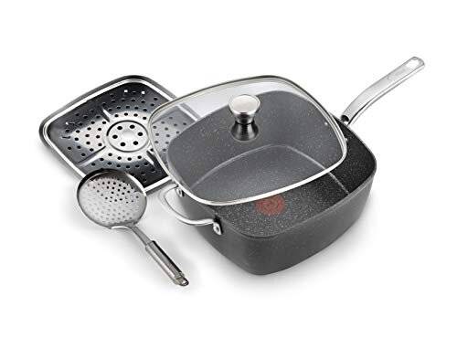 Tefal Titanium Excel Nonstick All-in-One Frying Pan - Black