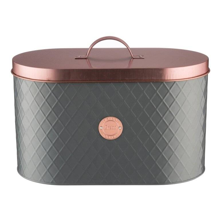 Typhoon Living Copper Lid Kitchen Storage Bread Bin