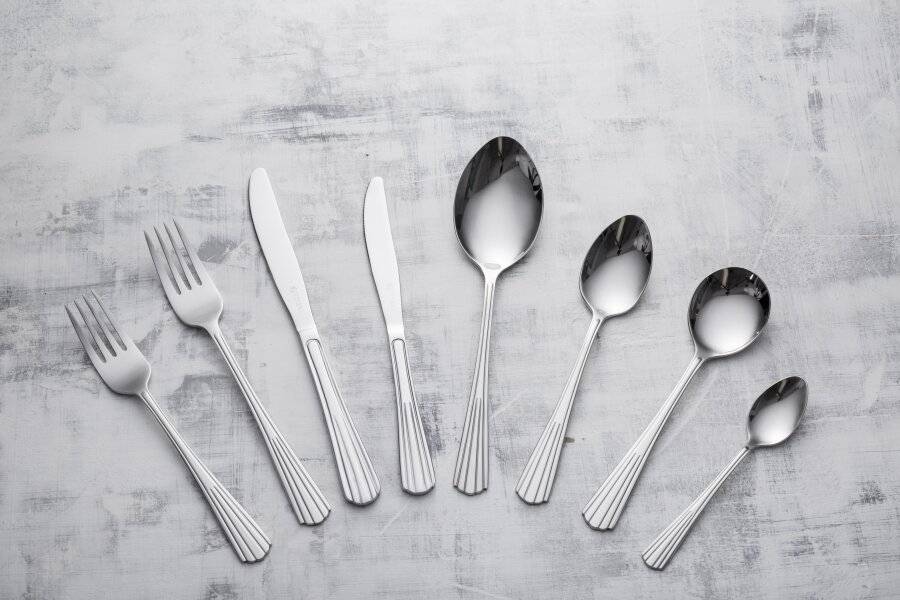 Viners Charleston Stainless Steel 44 PCs Cutlery Set , Gift Boxed