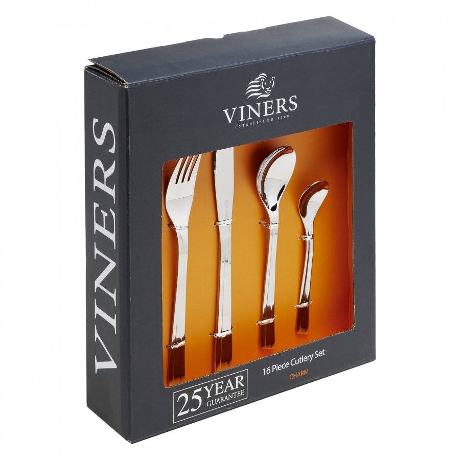 Viners Charm 16 PCs 18.0 Stainless Steel Cutlery Set For 4 People