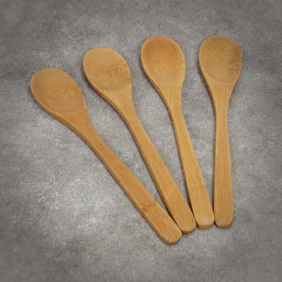 Premium Quality 12 Pack Reusable Bamboo Cutlery Set