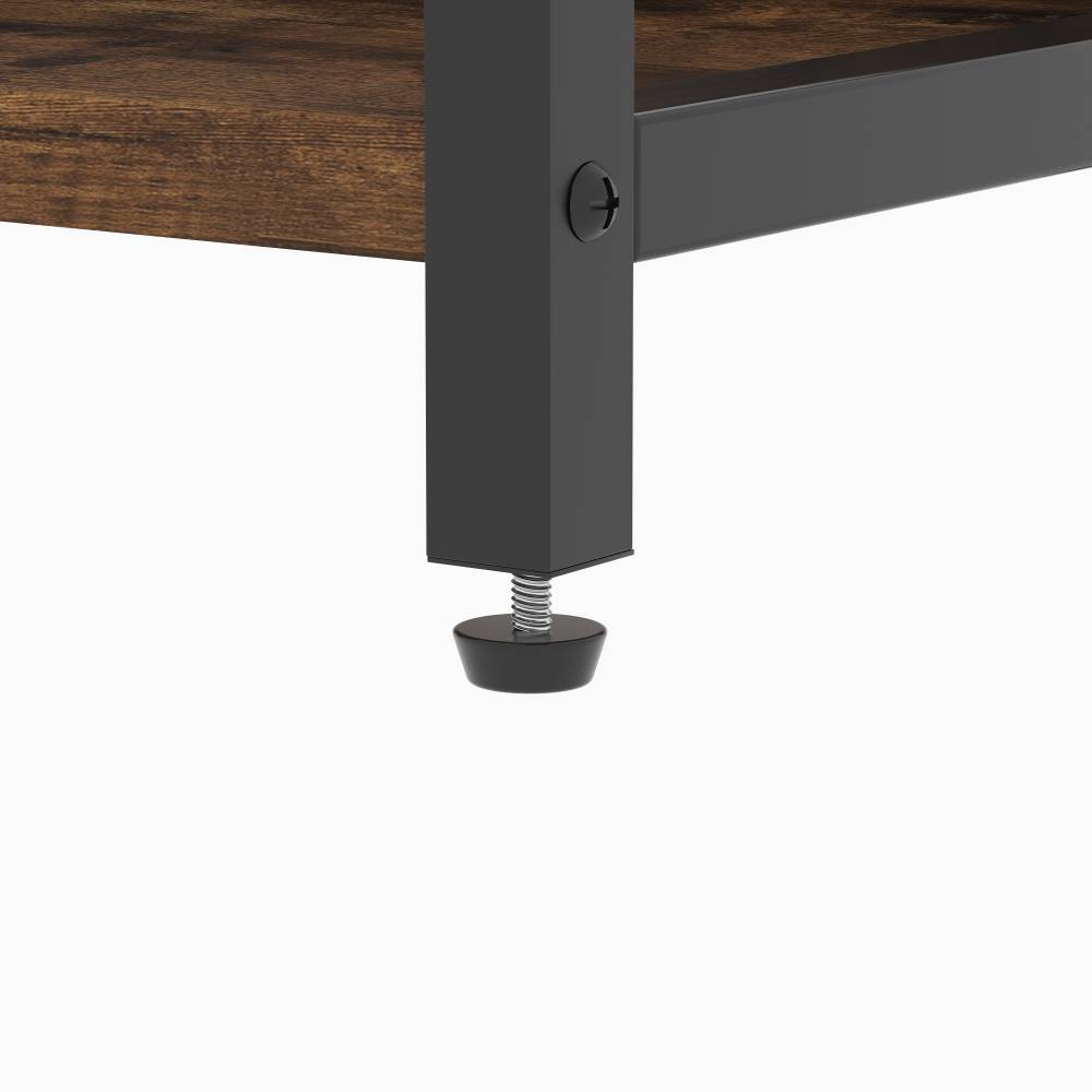 Woodluv 2-Tier Spice Organizer, Tiered Storage Rack for Kitchen Spices