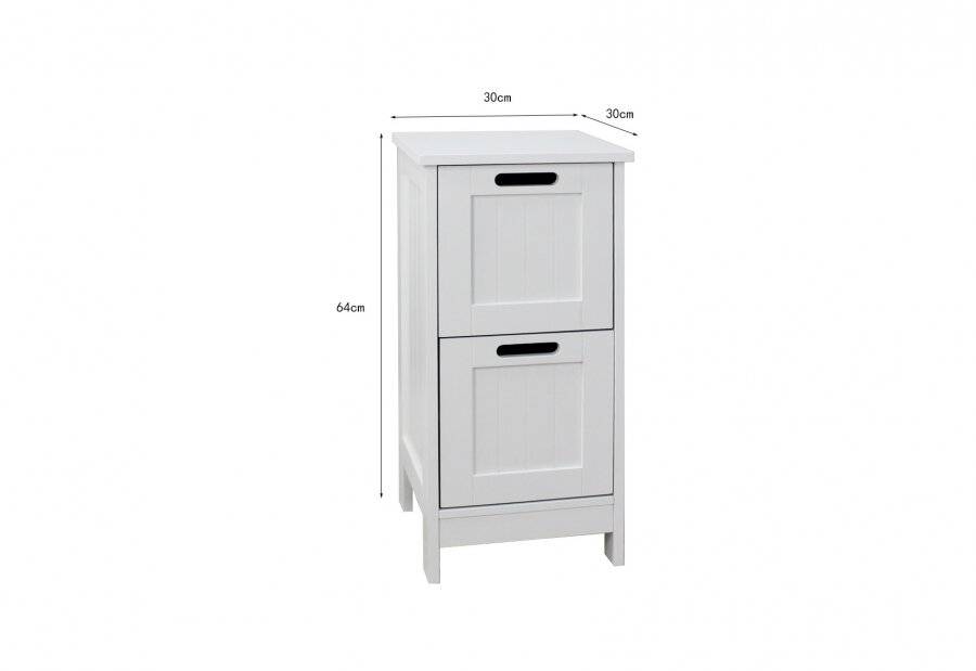 Woodluv MDF Bathroom, Bedroom Hallway Freestanding Storage Unit