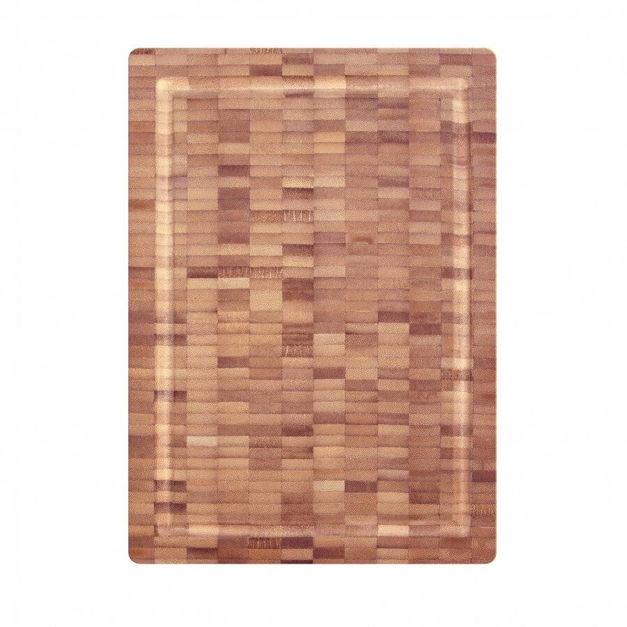 Woodluv Professional Chopping Board With Juice Grooves and Handles