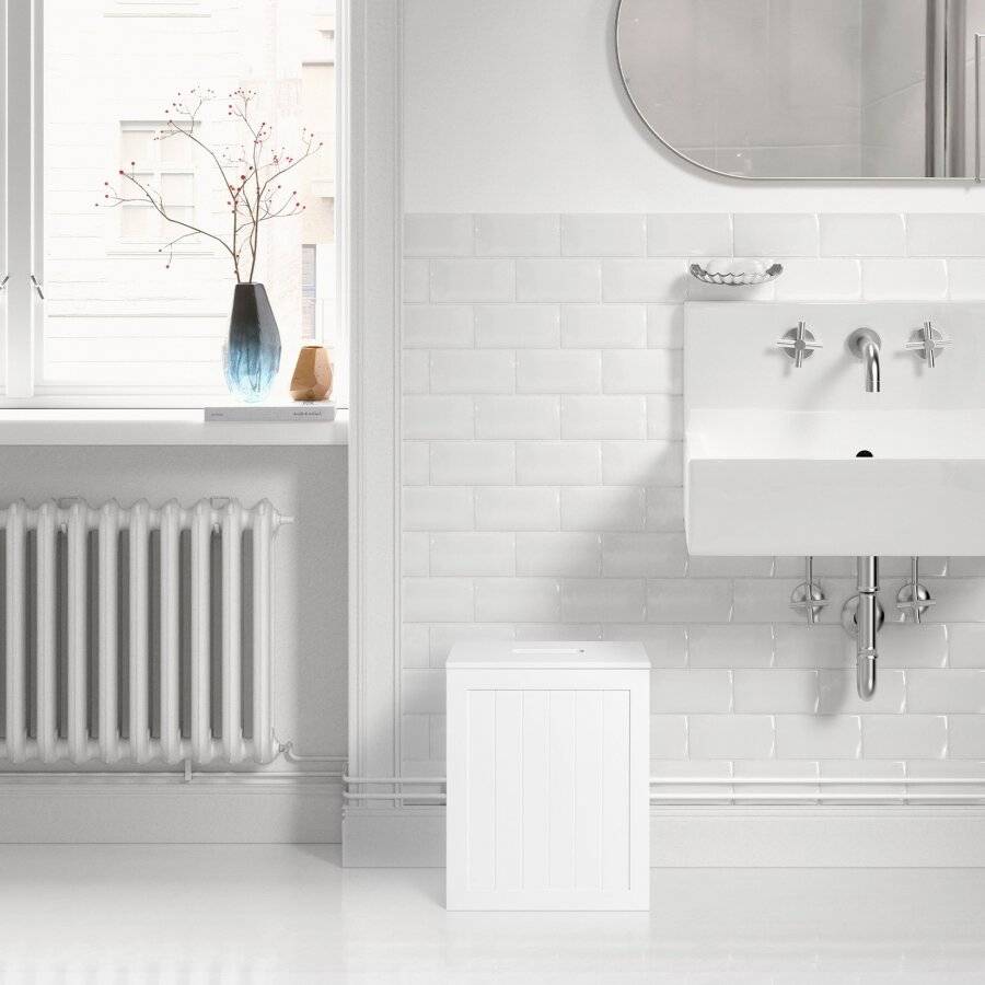 Woodluv Slimline MDF Multi Purpose Bathroom Storage Unit