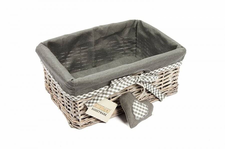 small grey storage baskets